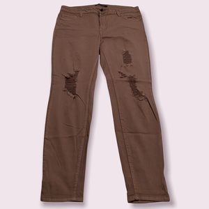 Angel Kiss Dusty Rose Skinny Jeans size 13